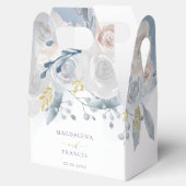 Ballotins aquarelle fleurs pâles mariage (Ouvert)