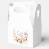 Ballotins Aquarelle Floral Boho Pampas herbe Mariage Faveur (Ouvert)