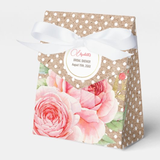 Ballotins Aquarelle Floral design Fêtes des mariées Ballotin (Verso)