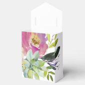 Ballotins Aquarelle Floral Succulent Mariage (Ouvert)