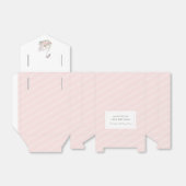 Ballotins Aquarelle Floral Swan Princess Anniversaire (Déplié)