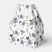 Ballotins Aquarelle floral violet  (Arrière)