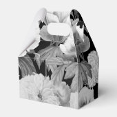 Ballotins Aquarelle florale Black & White Peonies (Arrière)