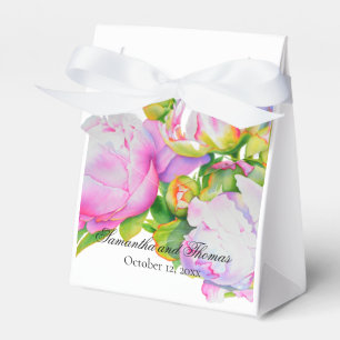 Ballotins Aquarelle florale classique et élégante de pivoine