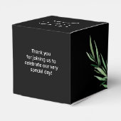 Ballotins Aquarelle florale de Magnolia pourpre Botanique (Arrière)