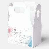 Ballotins Aquarelle garçon ou fille Fête de révélation de ge (Ouvert)