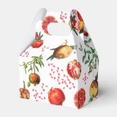 Ballotins Aquarelle grenade Motif de fruits méditerranéen (Arrière)