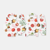 Ballotins Aquarelle grenade Motif de fruits méditerranéen (Déplié)