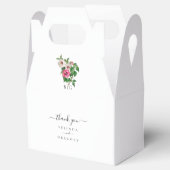 Ballotins Aquarelle Hibiscus Tropical Mariage d'été (Ouvert)