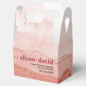 Ballotins Aquarelle japonaise Merci mariage (Ouvert)