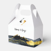 Ballotins Aquarelle Koi Fish Mariage (Verso)