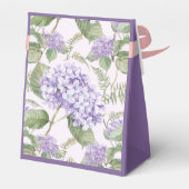 Ballotins Aquarelle Lavande Hydrangea Fleurs Mariage (Arrière)