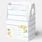Ballotins Aquarelle Lemons Bleu pâle Wedding shower (Ouvert)