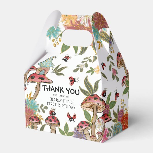 Ballotins Aquarelle magique mignonne Ladybug filles Annivers (Verso)