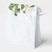 Ballotins Aquarelle Magnolia Fleurs Mariage (Arrière)