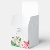 Ballotins Aquarelle Magnolia Fleurs Mariage (Ouvert)