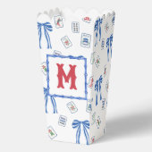 Ballotins Aquarelle Mahjong Carreaux et vaches Monogramme (Recto)