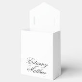 Ballotins Aquarelle Mariage Floral Merci (Ouvert)