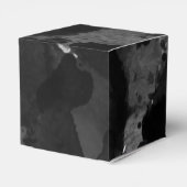 Ballotins Aquarelle Mariage noir simple (Arrière)