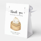 Ballotins Aquarelle - merci baby shower (Arrière)