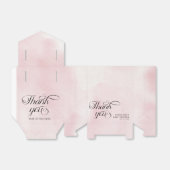 Ballotins Aquarelle moderne Cloud rose Neuf Baby shower (Déplié)