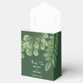 Ballotins Aquarelle moderne vert émeraude Mariage vert émera (Ouvert)