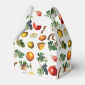 Ballotins Aquarelle Motif de fruits méditerranéen (Arrière)