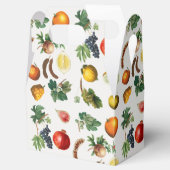 Ballotins Aquarelle Motif de fruits méditerranéen (Ouvert)