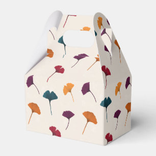 Ballotins Aquarelle Motif Ginkgo Leaf Automne Couleurs d'aut