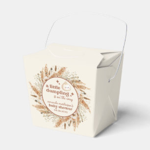 Ballotins Aquarelle neutre Petit Baby shower Bao à dumping