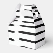 Ballotins Aquarelle noir et blanc Lignes tracées à la main (Arrière)