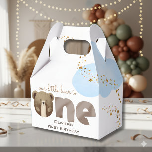 Ballotins Aquarelle notre petit ours un bébé anniversaire