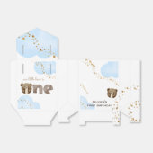 Ballotins Aquarelle notre petit ours un bébé anniversaire (Déplié)