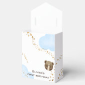 Ballotins Aquarelle notre petit ours un bébé anniversaire (Ouvert)