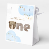 Ballotins Aquarelle notre petit ours un bébé anniversaire (Arrière)