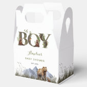 Ballotins Aquarelle Ours Aventure Moss Vert Oh Garçon (Ouvert)