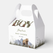 Ballotins Aquarelle Ours Aventure Moss Vert Oh Garçon (Verso)