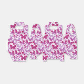 Ballotins Aquarelle papillon rose (Déplié)