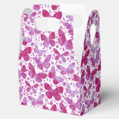 Ballotins Aquarelle papillon rose (Ouvert)