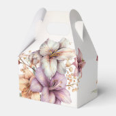 Ballotins Aquarelle Party Boho rose Fleurs Élégant (Arrière)