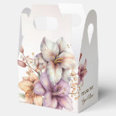 Ballotins Aquarelle Party Boho rose Fleurs Élégant (Ouvert)