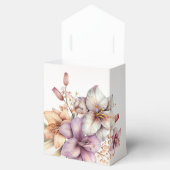 Ballotins Aquarelle Party Boho rose Fleurs Élégant (Ouvert)