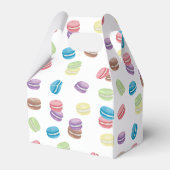 Ballotins Aquarelle Pastel colorée Macarons français (Arrière)