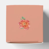 Ballotins Aquarelle Peach Pink Peonies Mariage (Haut)