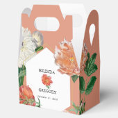 Ballotins Aquarelle Peach Pink Peonies Mariage (Ouvert)