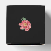 Ballotins Aquarelle Peonies rose Fleurs Mariage Blanc (Haut)