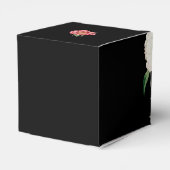 Ballotins Aquarelle Peonies rose Fleurs Mariage Blanc (Arrière)