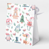 Ballotins Aquarelle personnalisée mignonne Joyeux Noël (Arrière)