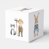 Ballotins Aquarelle Peter Rabbit Veggie Garden Baby shower (Arrière)