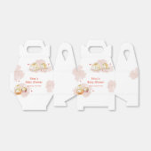 Ballotins Aquarelle Petit Baby shower de champignon (Déplié)